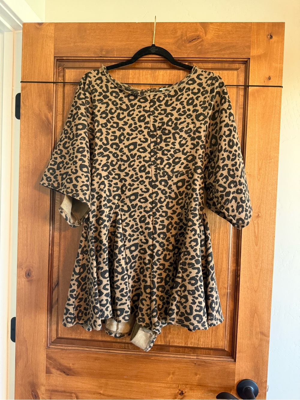 Leopard Print Romper